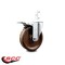 Service Caster 5 Inch High Temp Phenolic Swivel 3/4 Inch Square Stem Caster Total Lock Brake SCC-SQTTL20S514-PHSHT-34 - alternate 5